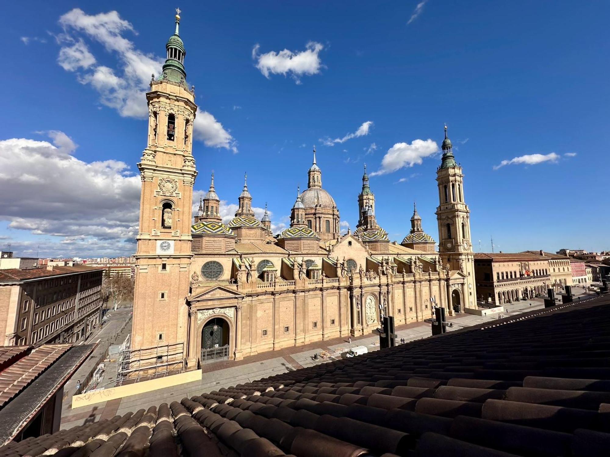 La Plaza Del Pilar Leilighet Zaragoza Eksteriør bilde